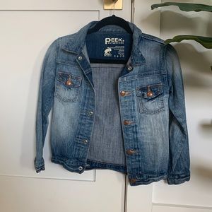 PEEK dungarees denim jean jacket